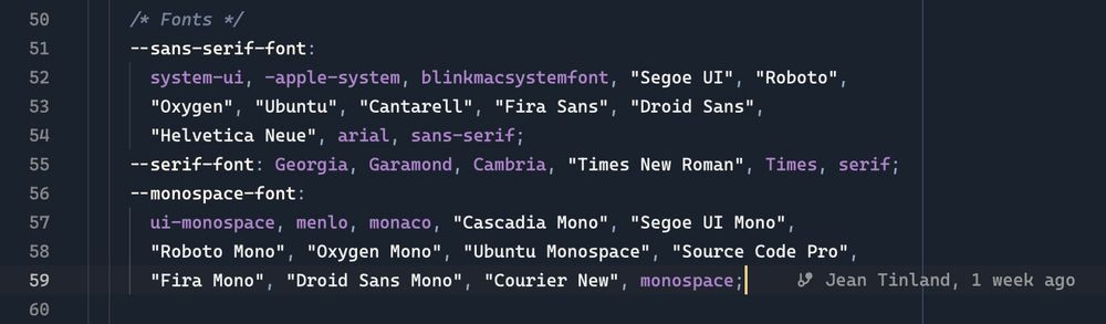 Using only system fonts